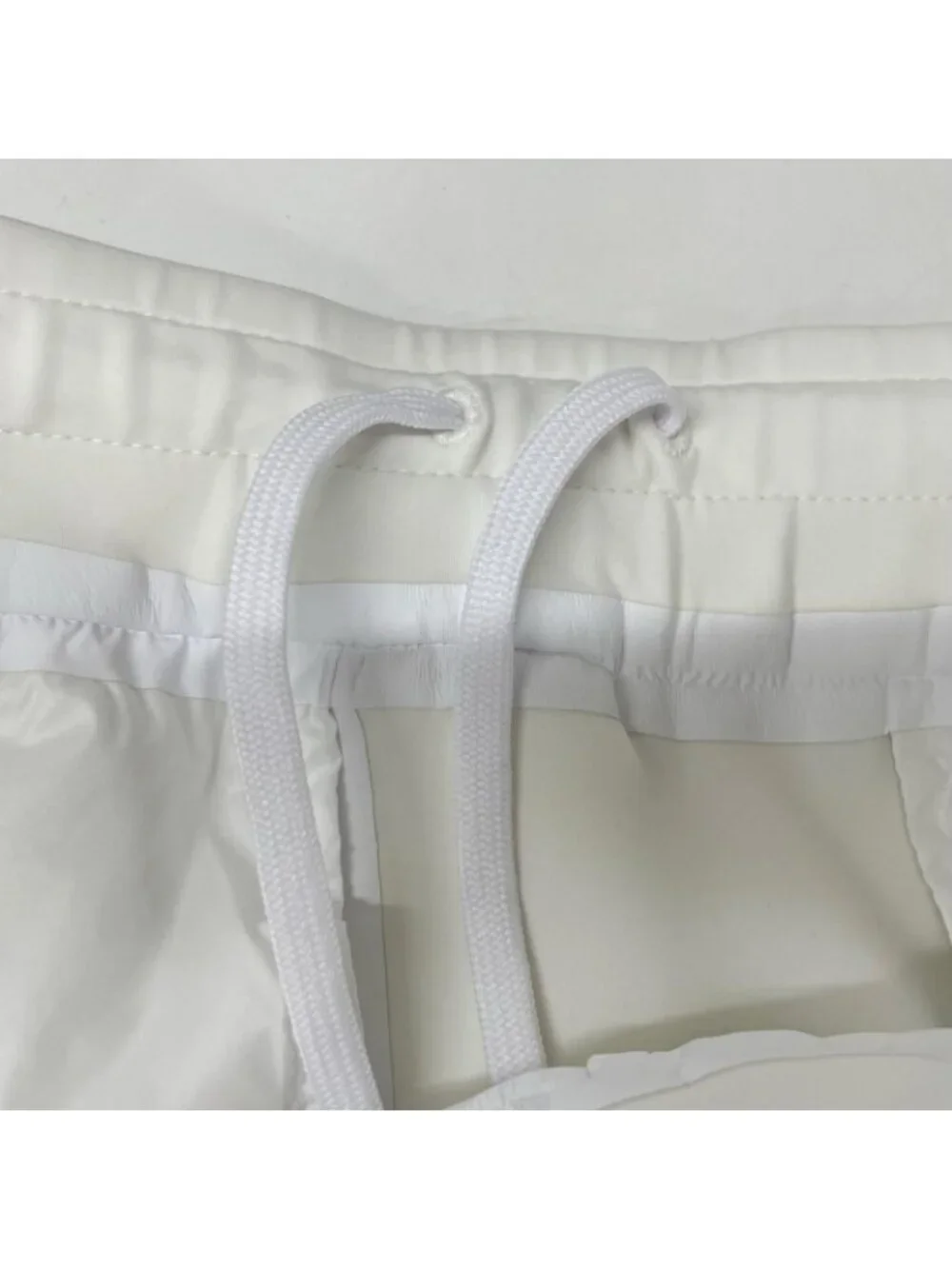 Prada Sports White Technical Jogger Pants